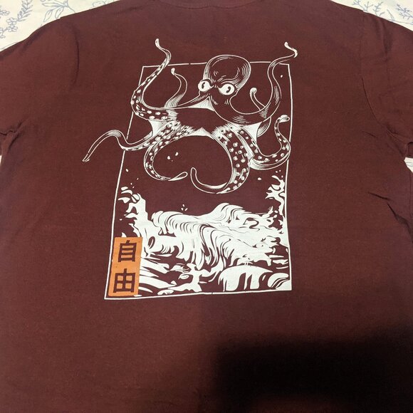 Japanese Octopus T-shirt - Picture 6 of 8
